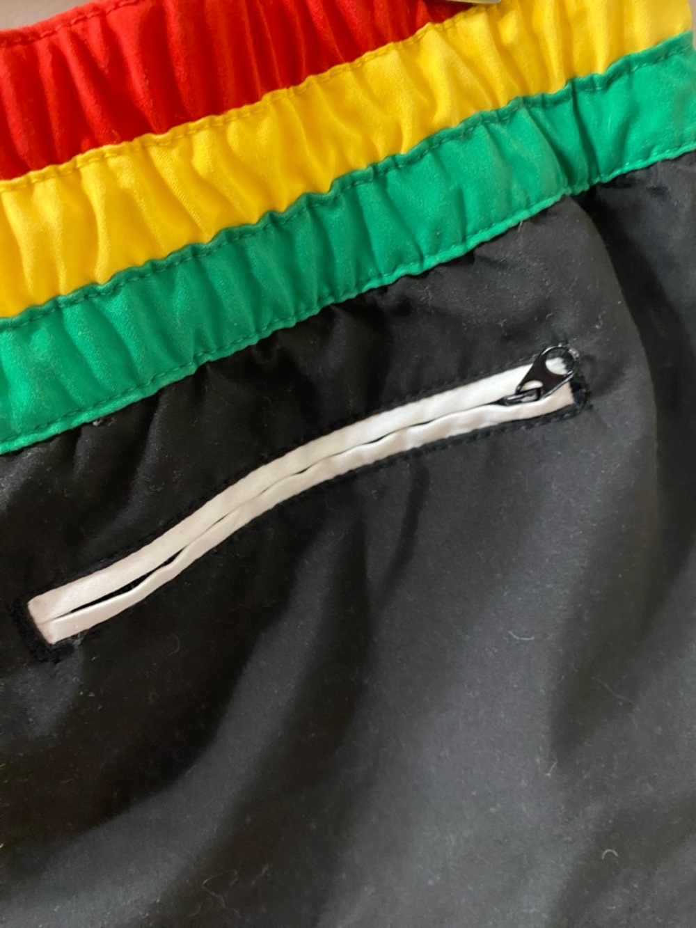 Vintage Roxy Rasta Swim Shorts - Picture 3 of 6